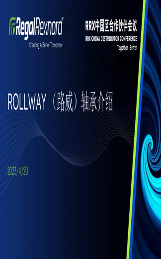 Rollway 工业轴承资料